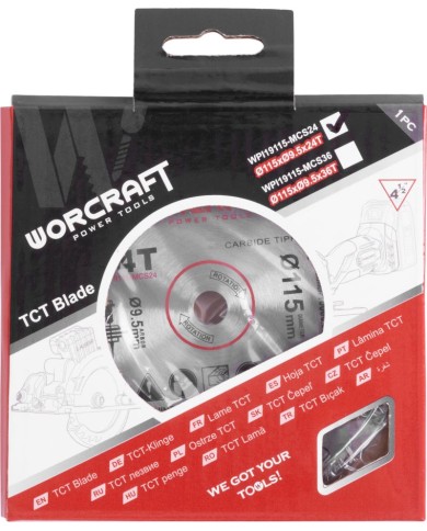 Kotúč pre Worcraft CMCS-S20LiB, 115x9,5 mm, 24T, pílový