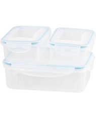 Dóza MagicHome, hranatá, s termo taškou, sada 3 ks, 1x 1500 ml + 2x 500 ml