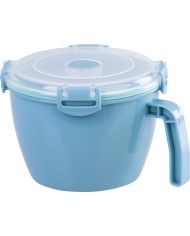 Dóza MagicHome, s uškom, otvárateľné veko, s rúčkou, 900 ml, hrnček s uškom, hrnček 168x138x104 mm