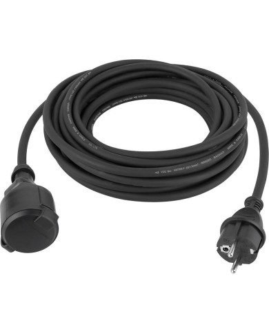 Kábel Strend Pro BH-FSF, L-10 m, 1,5mm2, predlžovací, čierny, IP44
