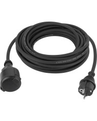 Kábel Strend Pro BH-FSF, L-30 m, 1,5mm2, predlžovací, čierny, IP44