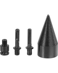 Tŕň Strend Pro, štiepací klin, kužeľ, 50 mm, 3x adaptér, na drevo