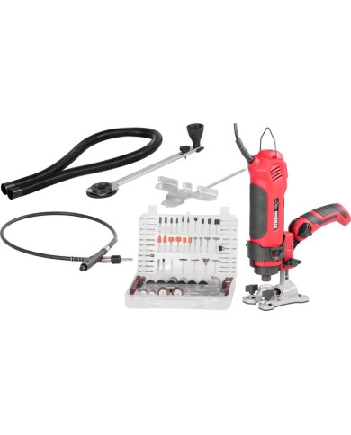 Fréza Strend Pro, 550W, multifunkčná, sada 287 ks, multifunkčný nástroj