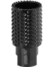 Rašpľa Strend Pro RSP40, 30 mm, pre uhlovú brúsku, čierna, valcová