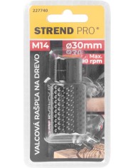 Rašpľa Strend Pro RSP40, 30 mm, pre uhlovú brúsku, čierna, valcová