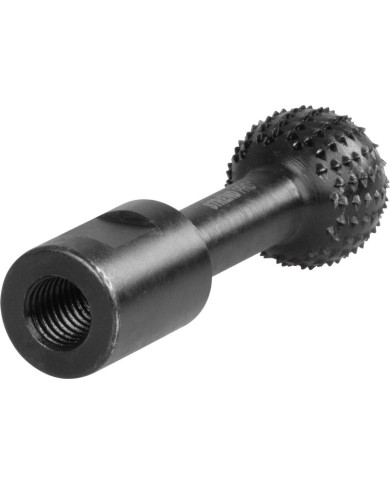 Rašpľa Strend Pro RSP41, na drevo, 30 mm, pre uhlovú brúsku, guľová, čierna