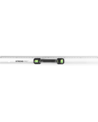 Pravítko Strend Pro FSC-06, 600 mm, s vodováhou, Alu