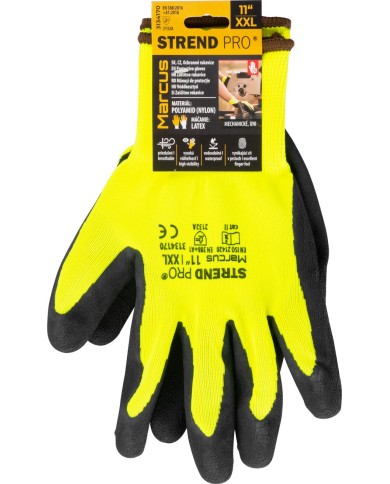 Rukavice Strend Pro Marcus, ochranné, polyamid, veľkosť 11/XXL, s blistrom