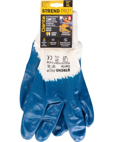 Rukavice Strend Pro Dante, veľkosť 10/XL, s blistrom