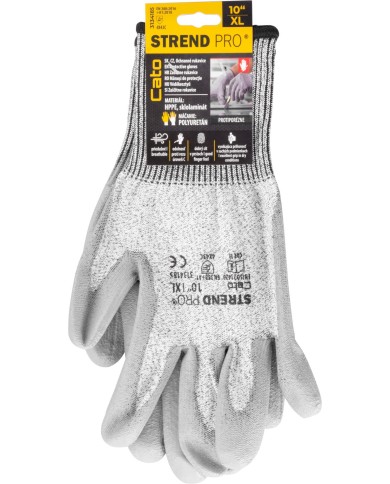 Rukavice Strend Pro Cato, protiporézne, veľkosť 10/XL, s blistrom