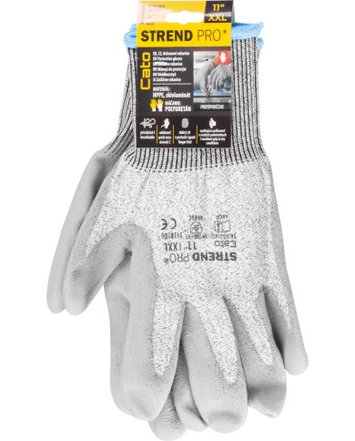 Rukavice Strend Pro Cato, protiporézne, veľkosť 11/XXL, s blistrom