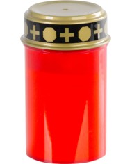 Kahanec MagicHome TG-10, s LED sviečkou, na hrob, červený, 12 cm, (súčasť balenia 2xAA)