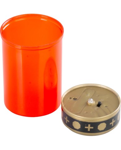 Kahanec MagicHome TG-62, s LED sviečkou, na hrob, červený, solárne nabíjanie