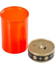 Kahanec MagicHome TG-62, s LED sviečkou, na hrob, červený, solárne nabíjanie