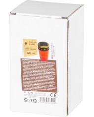 Kahanec MagicHome TG-62, s LED sviečkou, na hrob, červený, solárne nabíjanie