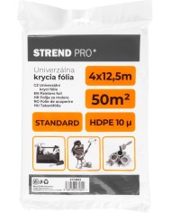 Fólia krycia Strend Pro Standard, maliarska, 4x12,5 m, 10µ, zakrývacia