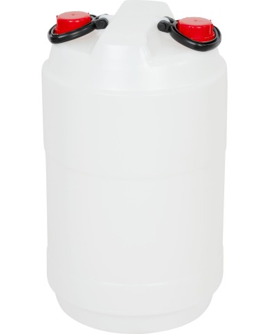 Barel JPP-D 50 lit. UN, plastový sud dvojhrdlý na kvasenie, pitnú vodu, HDPE