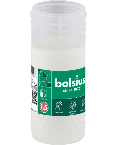 Náplň Bolsius Gravelight RP15, 34 h, 107 g, 50x120 mm, do kahanca, parafín