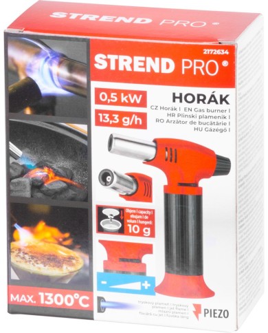 Horák Strend Pro 400 Piezo, Mini, na flambovanie, plniteľný