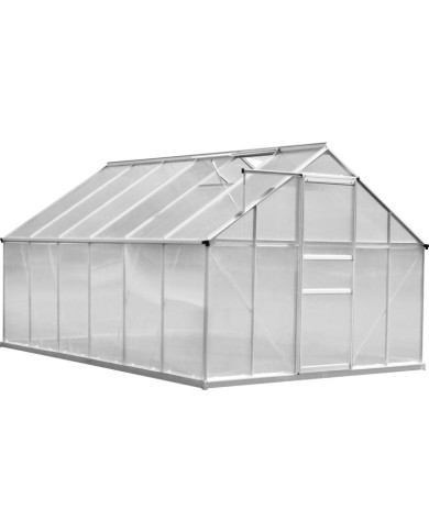 Skleník Strend Pro Greenhouse, Alu, polykarbonát PC 6 mm, 250x370x195 cm