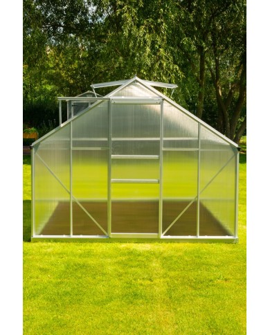Skleník Strend Pro Greenhouse, Alu, polykarbonát PC 6 mm, 250x370x195 cm