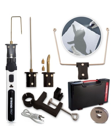 Pero Strend Pro, rezač na polystyrén, 2000mAh, USB nabíjanie, s príslušenstvom