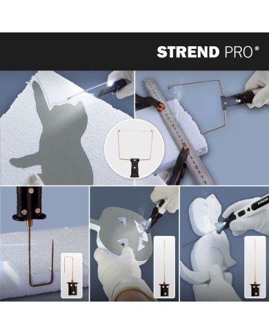 Pero Strend Pro, rezač na polystyrén, 2000mAh, USB nabíjanie, s príslušenstvom