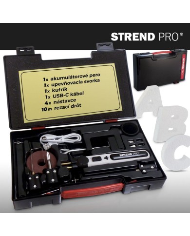 Pero Strend Pro, rezač na polystyrén, 2000mAh, USB nabíjanie, s príslušenstvom