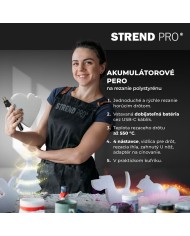 Pero Strend Pro, rezač na polystyrén, 2000mAh, USB nabíjanie, s príslušenstvom