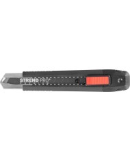 Nôž Strend Pro Premium FD7815, BlackMatt, SoftTouch, 18 mm, odlamovací