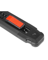 Nôž Strend Pro Premium FD7815, BlackMatt, SoftTouch, 18 mm, odlamovací