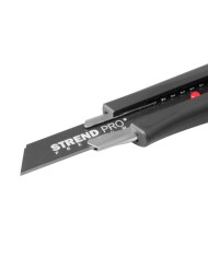 Nôž Strend Pro Premium FD782, BlackMatt, SoftTouch, 18 mm, odlamovací