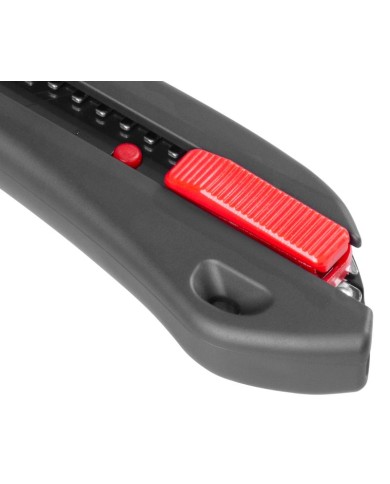 Nôž Strend Pro Premium FD782, BlackMatt, SoftTouch, 18 mm, odlamovací