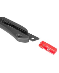 Nôž Strend Pro Premium FD782, BlackMatt, SoftTouch, 18 mm, odlamovací