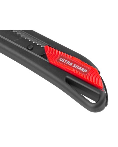 Nôž Strend Pro Premium FD706, BlackMatt, SoftTouch, 9 mm, odlamovací