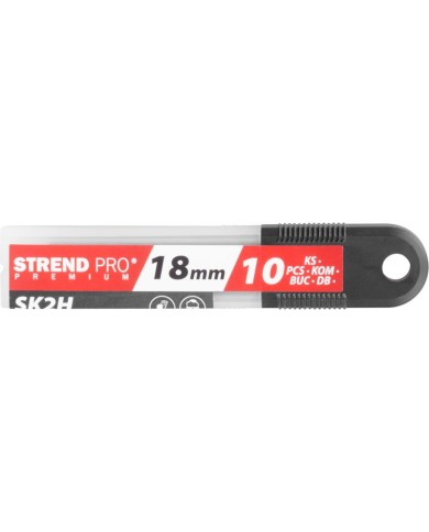 Čepeľ Strend Pro Premium FDB50, BlackMatt, 18 mm, odlamovacia, náhradná, bal. 10 ks