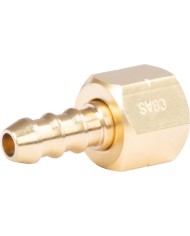 Nátrubok CGAS, na plyn, jednocestný, závit G G1/4''-LH, s maticou