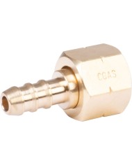 Nátrubok CGAS, na plyn, jednocestný, závit G G3/8''-LH, s maticou