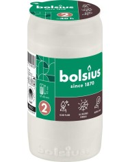 Náplň Bolsius, 40 h, 110 g, 48x95 mm, do kahanca, biela, olej