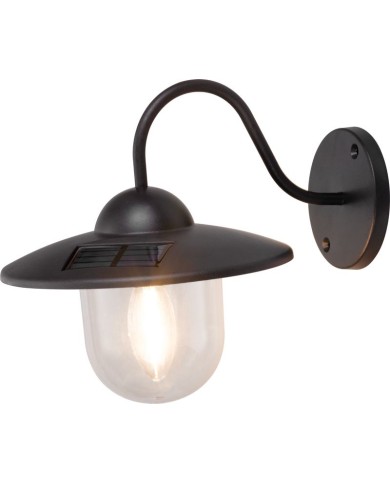 Lampa Strend Pro Garden, solárna, svietidlo na stenu/plot, 1x LED, 23,5x18x20 cm
