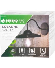 Lampa Strend Pro Garden, solárna, svietidlo na stenu/plot, 1x LED, 23,5x18x20 cm