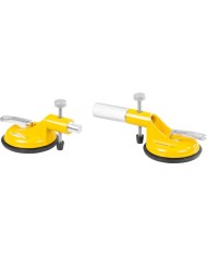 Držiak skla Strend Pro, prísavný, 2-kupolový, prísavka, nivelačná pomôcka na dlažbu a obklady, max. 80 kg