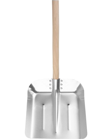 Lopata KOVO.WH Alu Veľká, 360 mm, hliníková, drevená násada