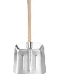 Lopata KOVO.WH Alu Veľká, 360 mm, hliníková, drevená násada