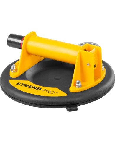 Držiak skla Strend Pro, prísavný, 1-kupolový, s manometrom, 20 cm, max. 120 kg