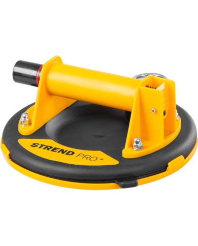 Držiak skla Strend Pro, prísavný, 1-kupolový, s manometrom, 20 cm, max. 120 kg