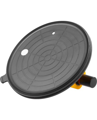 Držiak skla Strend Pro, prísavný, 1-kupolový, s manometrom, 20 cm, max. 120 kg