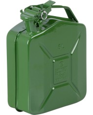Kanister JerryCan LD5, 5 lit., kovový, na PHM, zelený