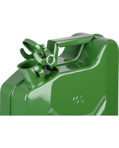 Kanister JerryCan LD10, 10 lit., kovový, na PHM, zelený
