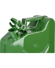 Kanister JerryCan LD10, 10 lit., kovový, na PHM, zelený